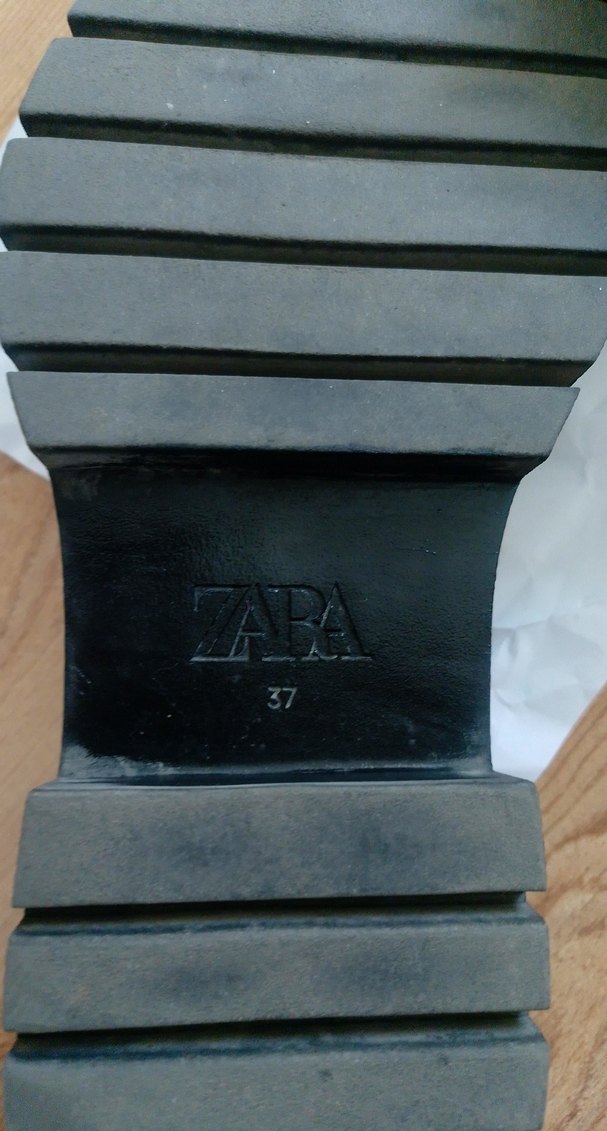 Zara kadın loafer kalın tabanlı ayakkabı - Görsel 5