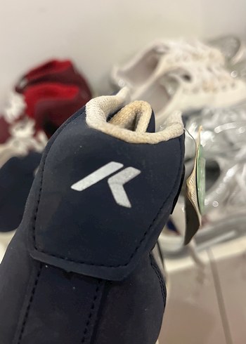 Mavi Erkek Çocuk Spor Ayakkabı Velcro Bağcıklı - Görsel 2