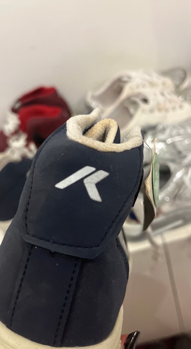 Mavi Erkek Çocuk Spor Ayakkabı Velcro Bağcıklı - Görsel 2