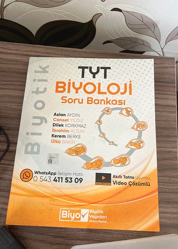 TYT Biyoloji Soru Bankası Akıllı Tahta Uyumlu