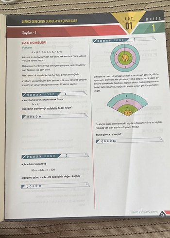 TYT Matematik Konu Anlatım Föyleri Limit - Görsel 2