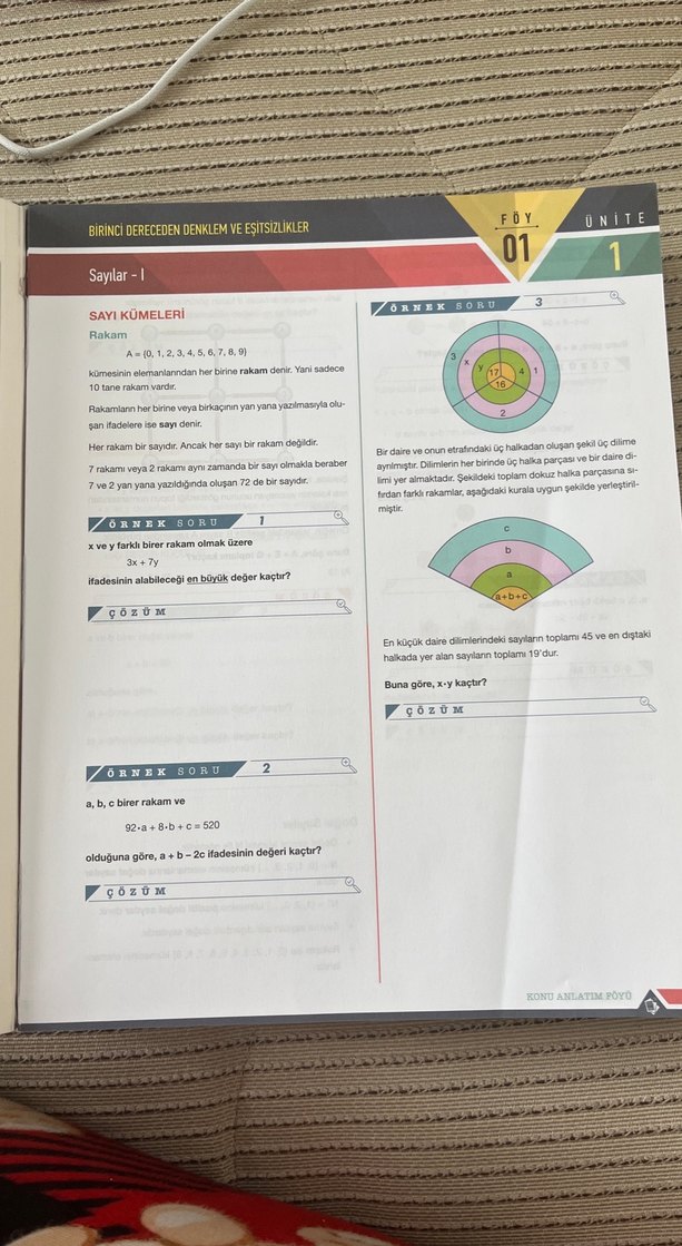 TYT Matematik Konu Anlatım Föyleri Limit - Görsel 2