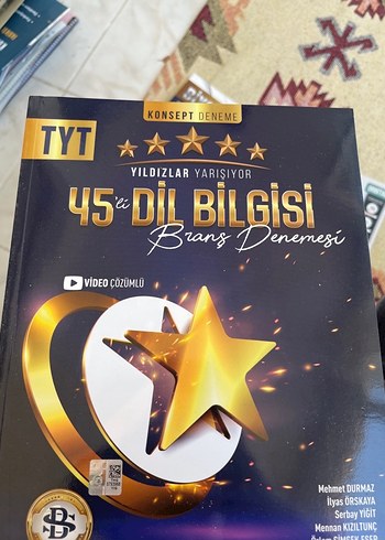 TYT 45'li Dil Bilgisi Branş Denemesi Kitabı