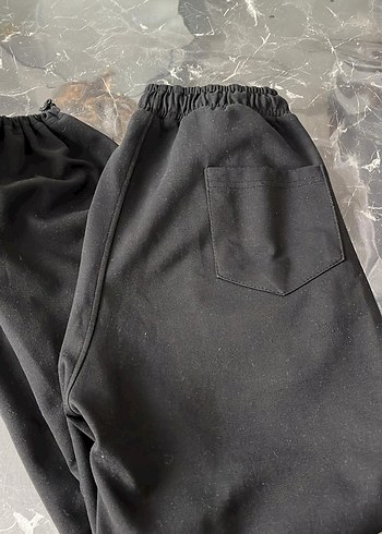 Siyah Fermuarlı Rahat Kesim Kadın Eşofman - Görsel 2