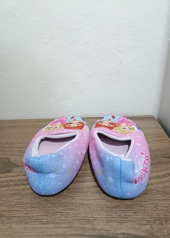 Kız Çocuk Pembe Desenli Sıcak Ev Terliği - Görsel 2