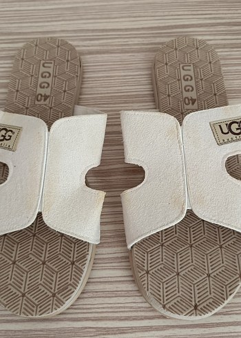 40 Beden beyaz Renk UGG Beyaz Kadın Terlik
