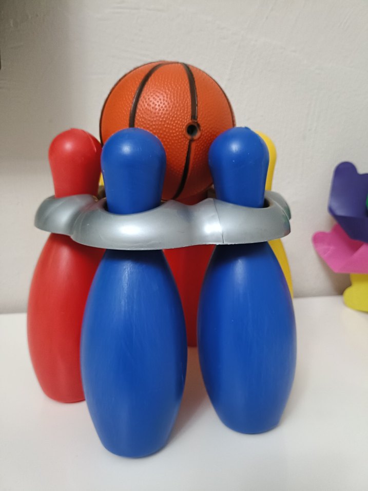 Bowling Seti ve Basketbol Topu - Görsel 3