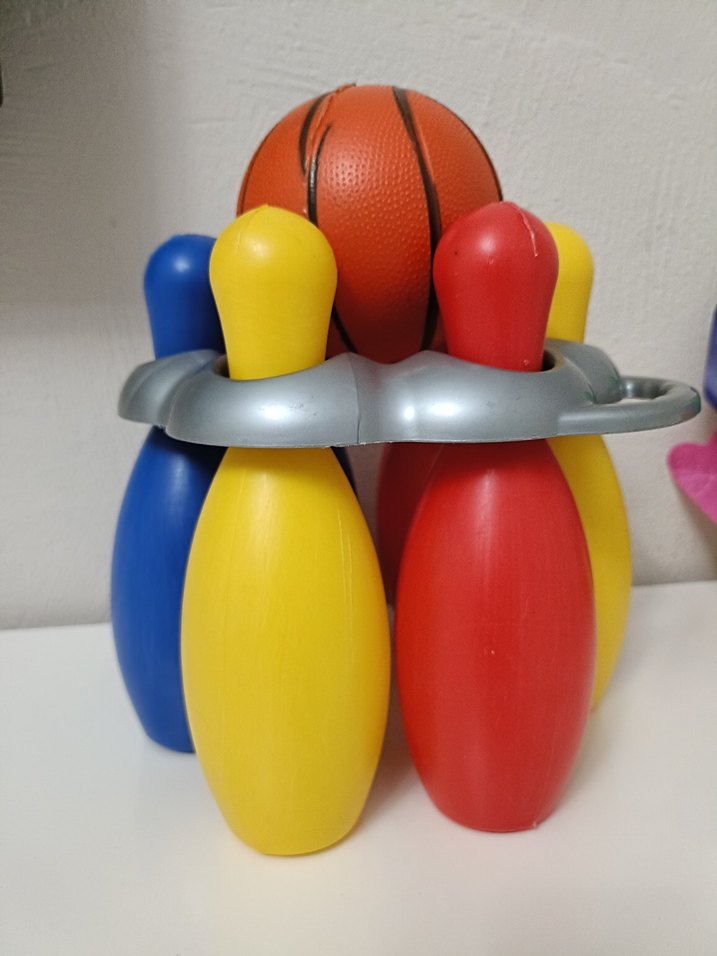 Bowling Seti ve Basketbol Topu - Görsel 2