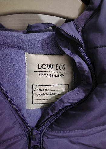 Erkek Çocuk Mor Düğmeli Mont - Görsel 3