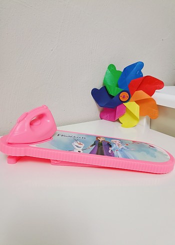 Renkli Çocuk Ütü Masası Oyuncak Seti - Görsel 4