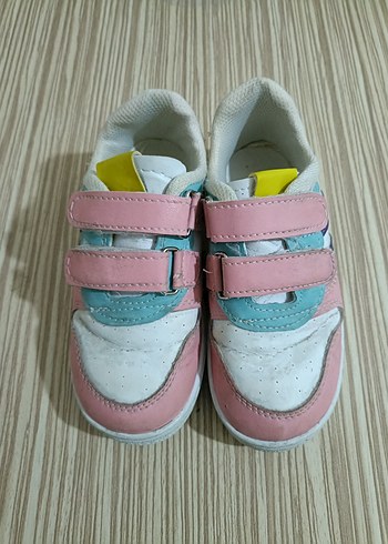 Kız Çocuk Pembe Bağcıksız Spor Ayakkabı - Görsel 2