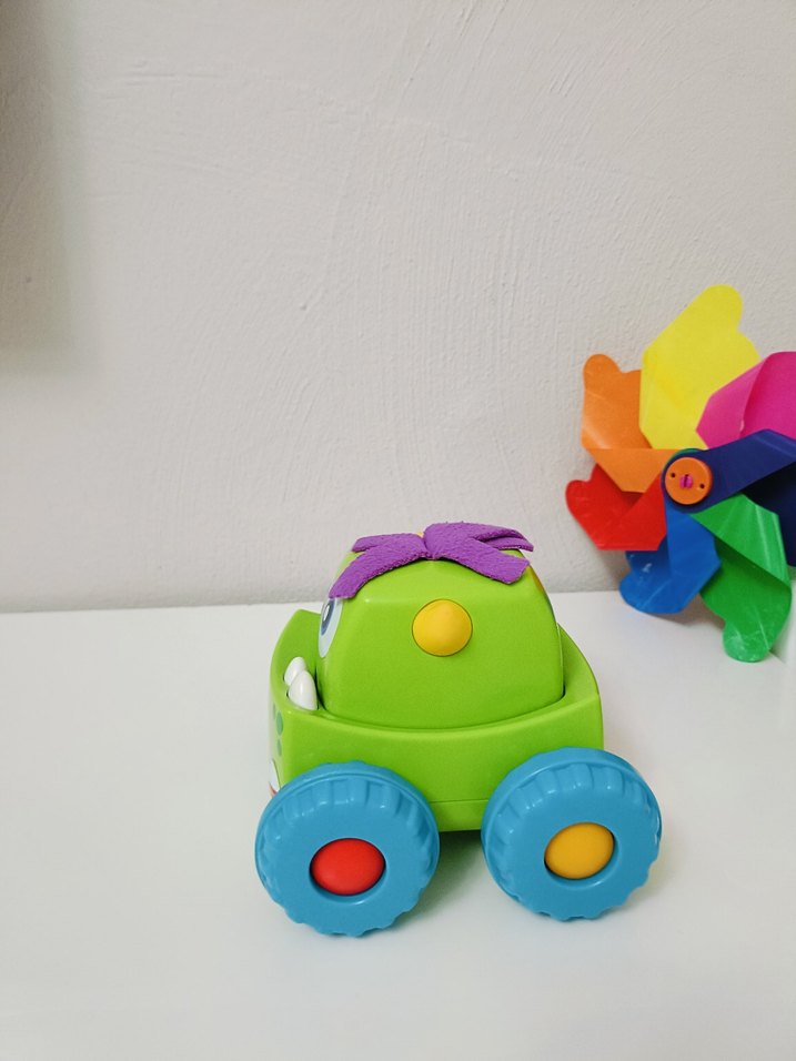Fisher Price Sevimli Canavar Oyuncak Araba - Görsel 2