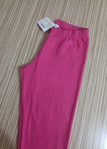 Kız Çocuk Pembe Esnek Tayt - Görsel 3