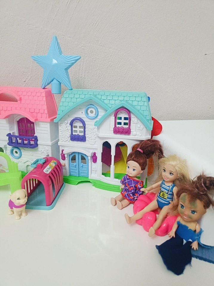 Oyuncak Bebek Evi Oyun Seti - Görsel 2