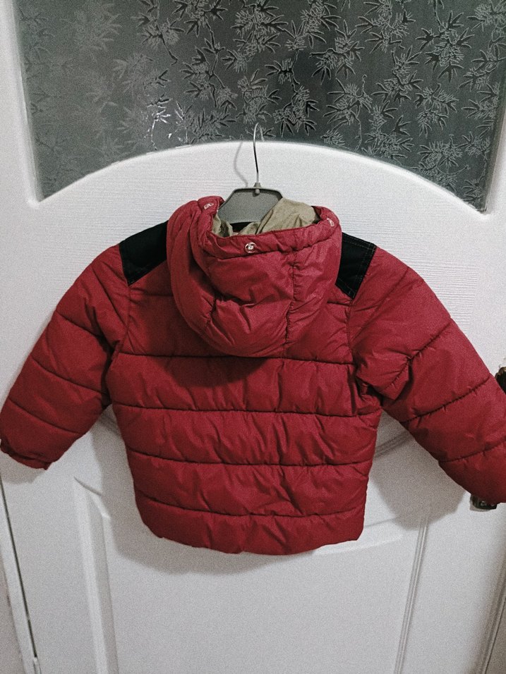 Kapüşonlu Erkek Çocuk Mont - Görsel 5