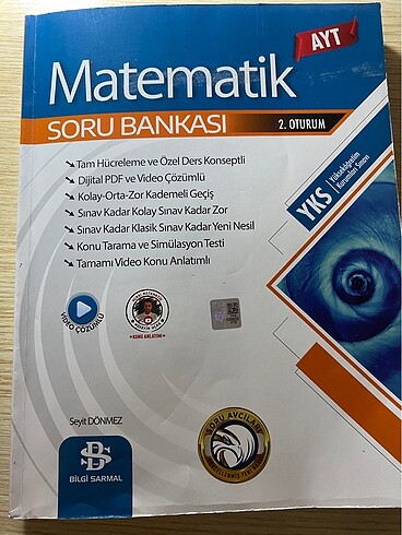 Bilgi Sarmal Ayt Matematik Soru Bankası