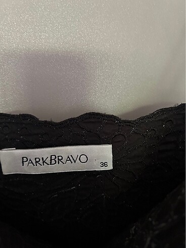 36 Beden siyah Renk Park bravo elbise