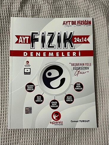egzersiz yayınları ayt fizik denemesi