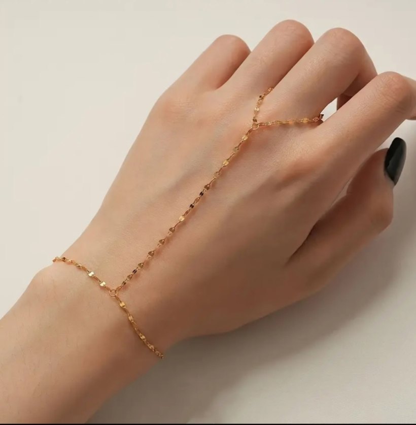 Altın Renk Zincir Detaylı Şahmeran - Görsel 3