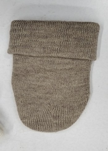 Kadın Beyaz Örgü Yün Bere - Görsel 3