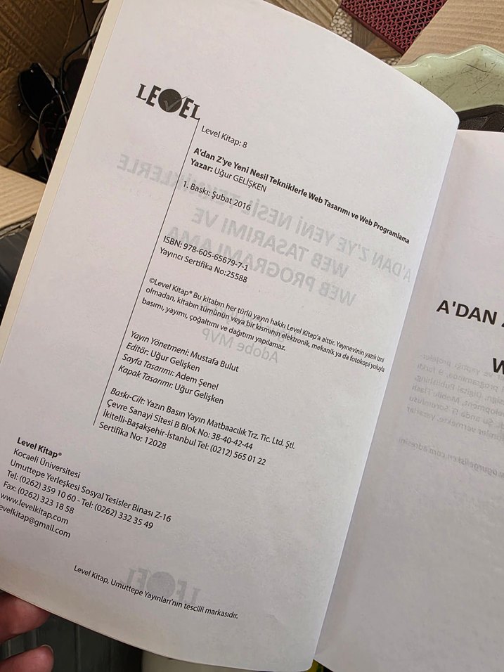 A'dan Z'ye Yeni Nesil Tekniklerle Web Tasarımı ve Web Programlam - Görsel 4