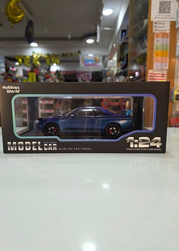 Nissan Skvline Gtr 1:24 Model Araba - Görsel 2