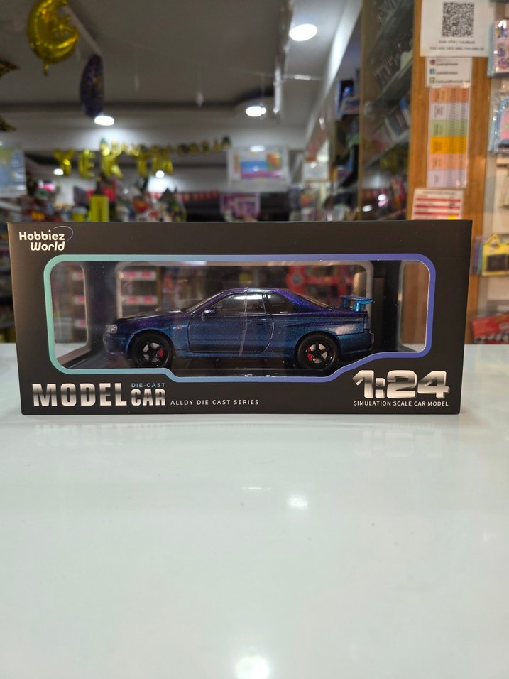 Nissan Skvline Gtr 1:24 Model Araba - Görsel 2