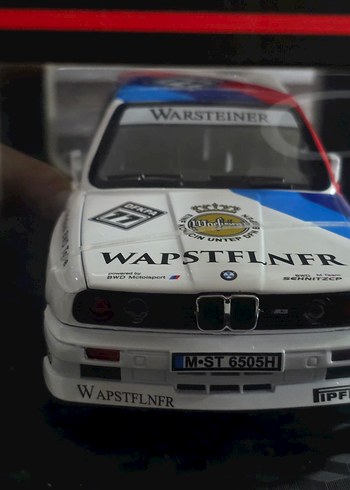 BMW E30 M3 1:24 Model Araba - Görsel 8