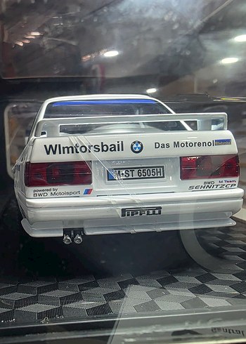 BMW E30 M3 1:24 Model Araba - Görsel 6