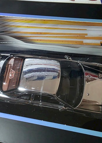 Nissan Skvline Gtr 1:24 Model Araba Parlak Gri - Görsel 13