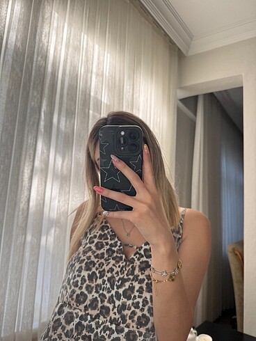 Zara Leopar elbise
