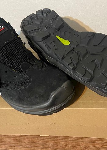 Siyah Erkek Spor Ayakkabı Velcro Kapatmalı - Görsel 4