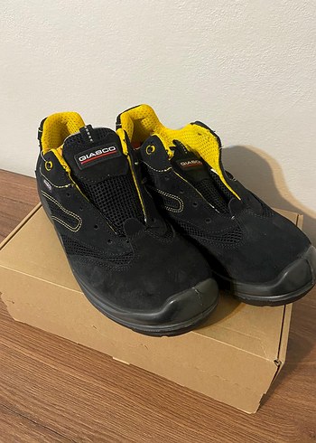 Siyah Erkek Spor Ayakkabı Velcro Kapatmalı - Görsel 3