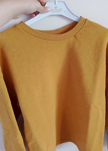 sarı Erkek Sweatshirt - Pull&Bear