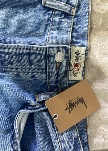 Stüssy Big Ol Jean Washed Blue - Görsel 4