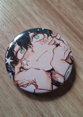 My Hero Academia Anime Manga Izuku Midoriya Deku Pin Rozet Seti