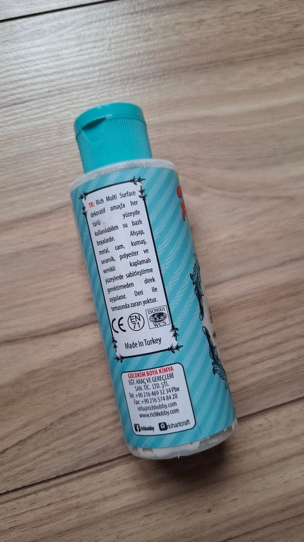 Rich Çok Yüzeyli Akrilik Boya Alaçatı Beyaz renk - Görsel 2