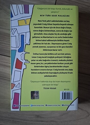 Komik Bir Hikaye - Ned Vizzini (Ayraçlı)