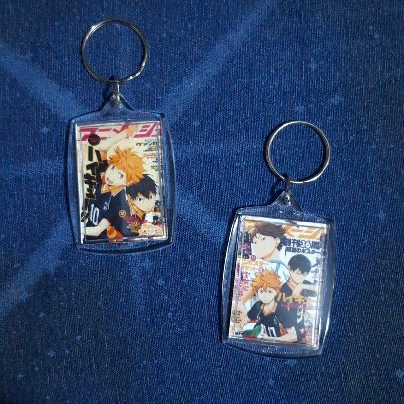 Haikyuu Poster Magazin Anahtarlık - Görsel 2