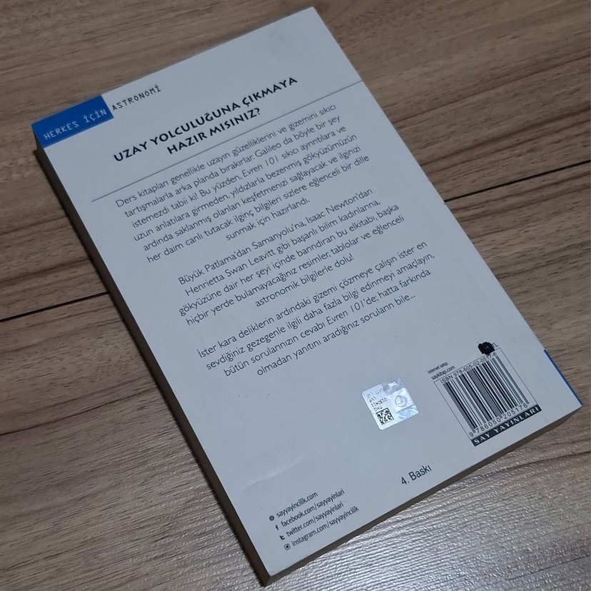 Evren 101 - Astronomi ve Kozmoloji Kitabı - Görsel 2