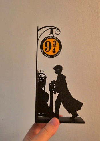 Harry Potter Kitap Tutucu/Duvar dekoru