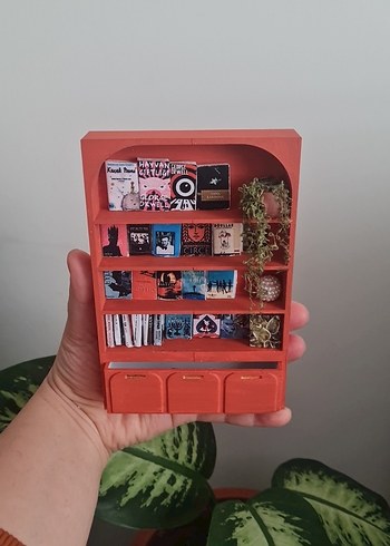 Turuncu minyatür kitaplık - Görsel 5