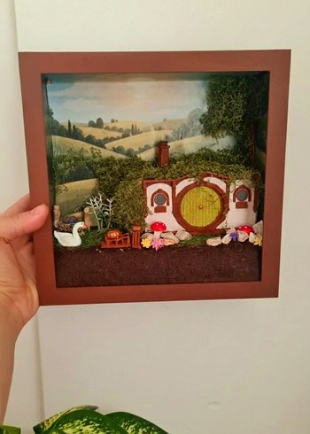 hobbit evi 3d çerçeve - Görsel 3