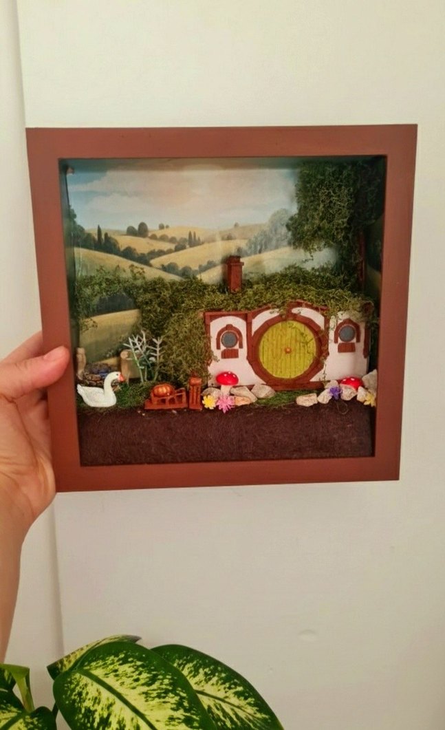 hobbit evi 3d çerçeve - Görsel 3