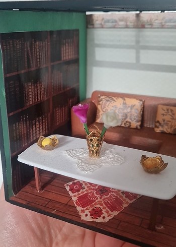 minyatür salon maketi çerçeve askılı - Görsel 2