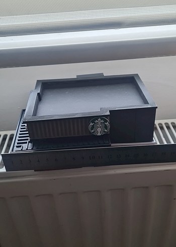 Kahverengi Starbucks Model Kiti/ diorama model/garaj - Görsel 7