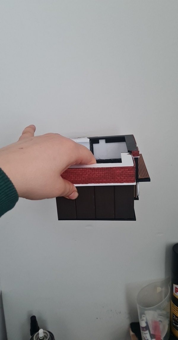 Kahverengi Starbucks Model Kiti/ diorama model/garaj - Görsel 4