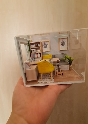 Beden çalışma odasi diorama Ev Dekorasyonu