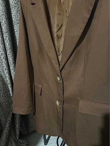42 Beden kahverengi Renk Blazer Ceket