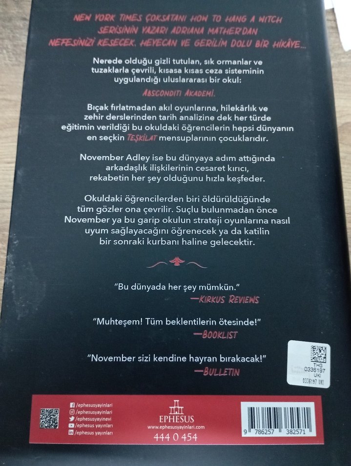 November'ı Öldürmek - Adriana Mather - Görsel 2